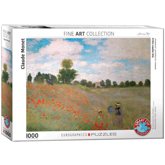 Eurographics, puzzle, The Poppy Field By Monet, 1000 el. EuroGraphics