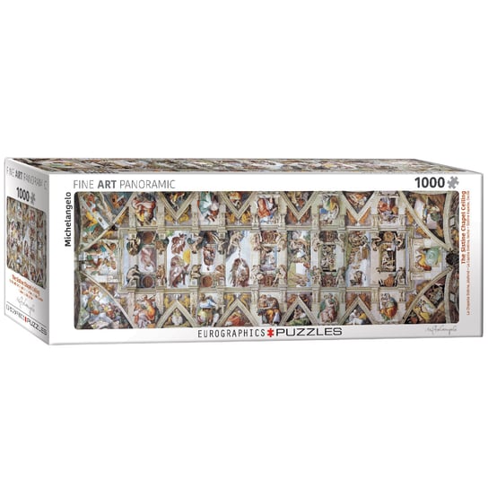 Eurographics, puzzle, The Sistine Chapel Ceiling, 1000 el. EuroGraphics