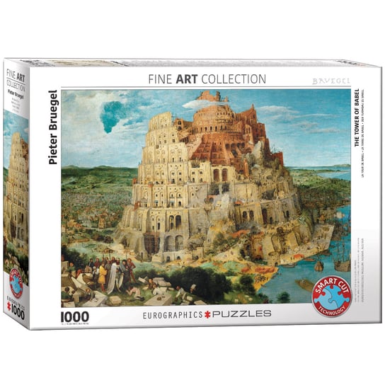 Eurographics, puzzle, The Tower Of Babel By Bruegel, 1000 el. EuroGraphics