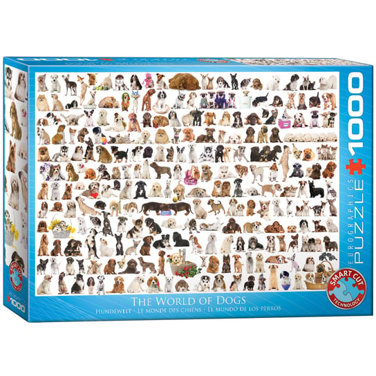 Eurographics, puzzle, The World Of Dogs, 1000 el. EuroGraphics