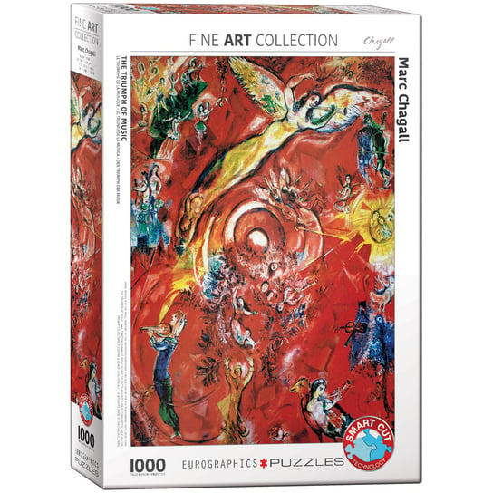 EuroGraphics, puzzle, Triumf Muzyki Chagalla, 1000 el. EuroGraphics