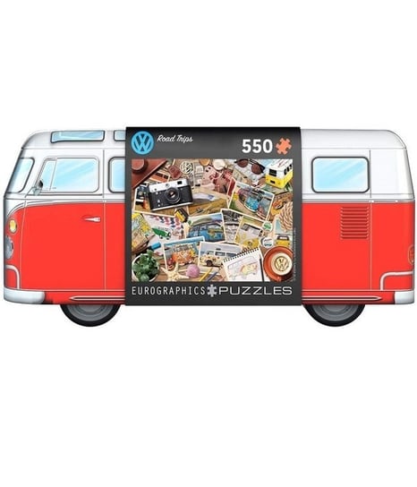 Eurographics, puzzle, VW Bus Tin - Road Trips, 550 el. EuroGraphics
