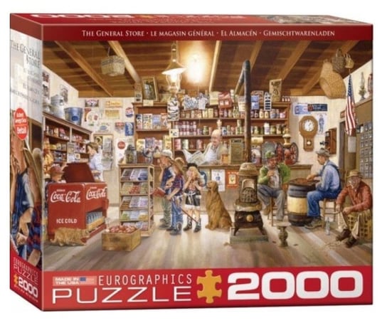 Eurographics, puzzle, Wiejski sklep, 2000 el. EuroGraphics