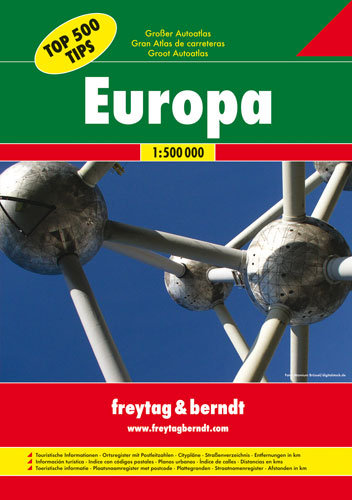 Europa. Atlas 1:500 000 Freytag & Berndt