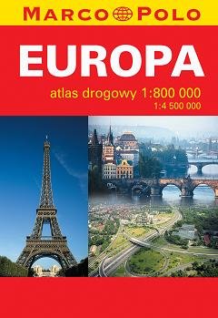 Europa. Atlas drogowy 1:800 000, 1:4 500 000 Opracowanie zbiorowe