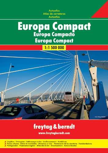 Europa. Atlas kompaktowy 1:1 500 000 Freytag & Berndt