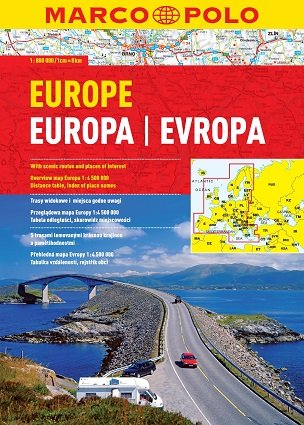 Europa. Atlas samochodowy 1:800 000 Opracowanie zbiorowe