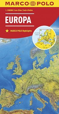Europa. Mapa 1:2 500 000 Opracowanie zbiorowe