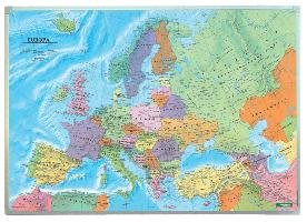 Europa politisch, Wandkarte 1:6 000 000 Magnetmarkiertafel Freytag + Berndt