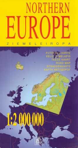 Europa północna. Mapa 1:2 000 000 Jana Seta