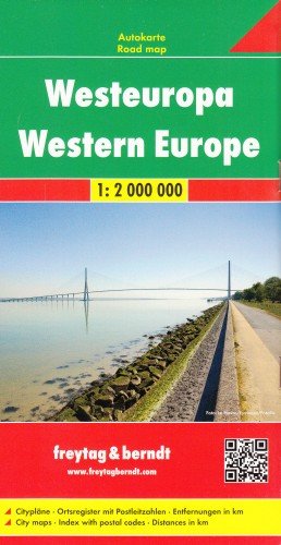 Europa Zachodnia. Mapa 1:2 000 000 Opracowanie zbiorowe