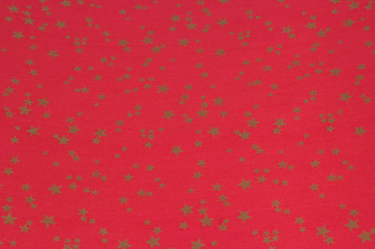 Europapier, Papier Prezentowy, Glittering stars, Czerwony, 150x70 cm Europapier-Impap