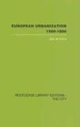 European Urbanisation 1500-1800 Vries Jan