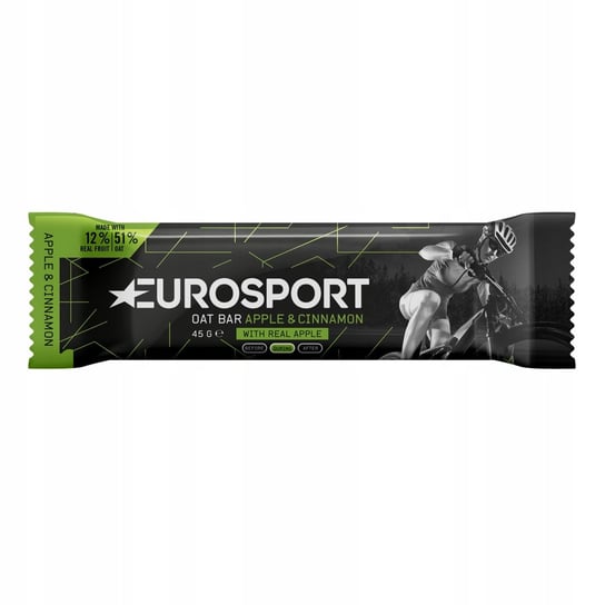 Eurosport Baton Energetyczny Owsiany Jabłko 45G Inna marka