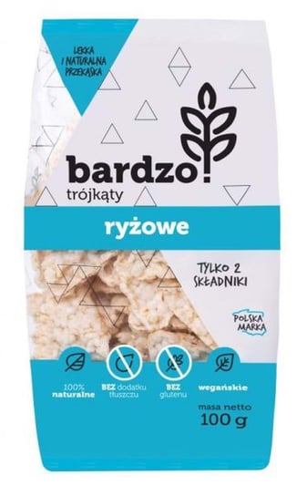 Eurowafel Trójkąty Bardzo ryżowe 100 g Eurowafel Sp. z.o.o