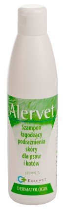 Eurowet, Alervet, szampon łagodzący podrażnienia, 200ml EUROWET
