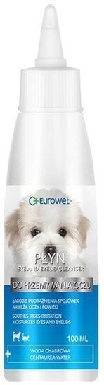 Eurowet Płyn do przemywania oczu dla psów i kotów 100ml EUROWET
