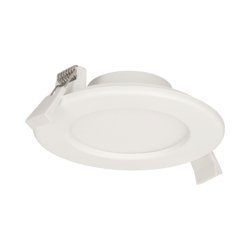 EURUS LED, oprawa downlight, podtynkowa, okrągła, 9W, 480lm, 4000K, biała, wbudowany zasilacz LED Orno ORNO