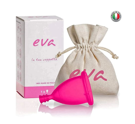 EVA Kubek Menstruacyjny - rozmiar M (różowy) 1 szt. inna