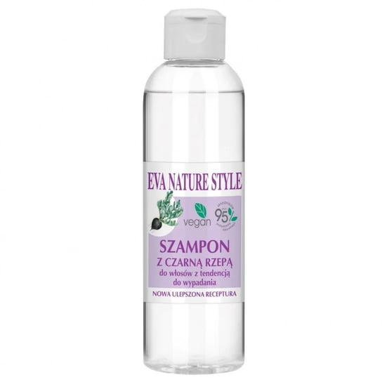 Eva, Natura Style, szampon do włosów z czarną rzepą, 250 ml Eva