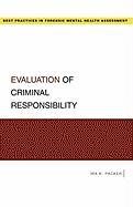 Evaluation of Criminal Responsibility Packer Ira K.