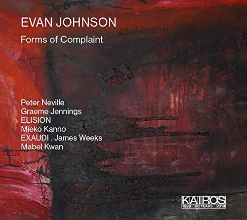 Evan Johnson Forms Of Complaint Various Artists