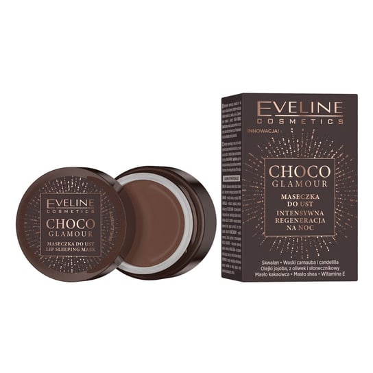 Eveline Choco Glamur Maseczka Do Ust Ntensywnie Regenerująca Na Noc Eveline Cosmetics
