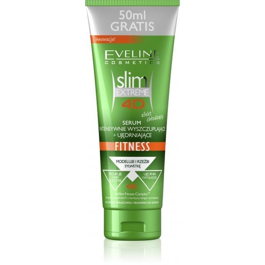 Eveline Cosmetics, 3D Slim Extreme, Fitness, wyszczuplające serum diamentowe, 250 ml Eveline Cosmetics