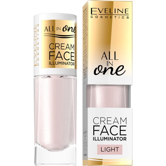 Eveline Cosmetics, All in One, Rozświetlacz w płynie, nr 01 light Eveline Cosmetics