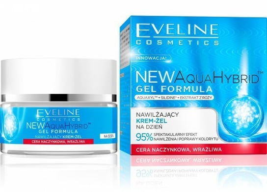 Eveline Cosmetics, Aqua Hybrid Gel Formula, nawilżający krem-żel na dzień, 50 ml Eveline Cosmetics