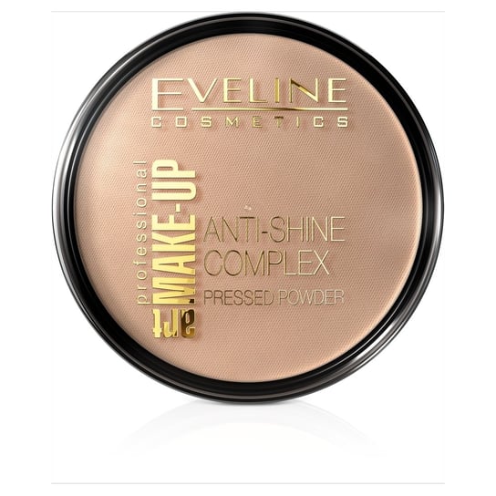 Eveline Cosmetics, Art Professional Make-Up, Matujący puder mineralny z jedwabiem, nr 35 golden beige Eveline Cosmetics