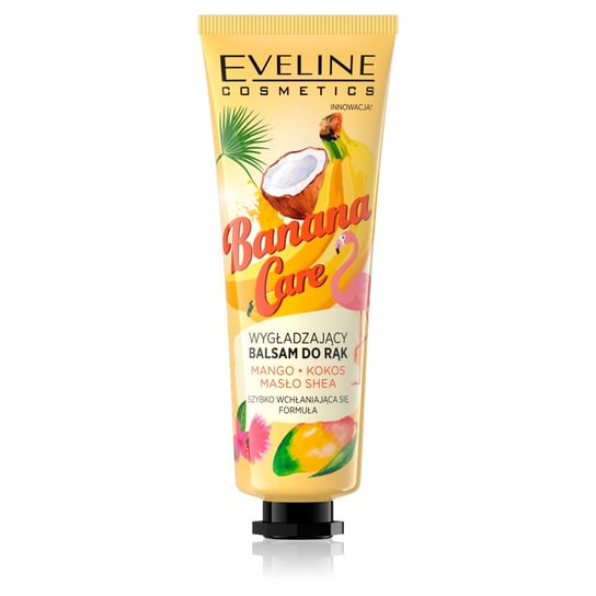 Eveline Cosmetics, Banana Care, wygładzający balsam do rąk, 50 ml Eveline Cosmetics