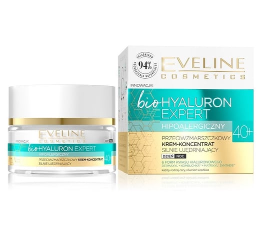 Eveline Cosmetics, Bio Hyaluron Expert 40+, krem-koncentrat na dzień i na noc, 50 ml Eveline Cosmetics