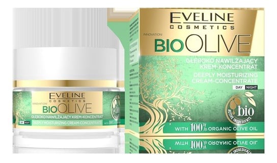 Eveline Cosmetics BIO OLIVE Nawilżający Koncentrat Krem Do Twarzy 50ml Eveline Cosmetics