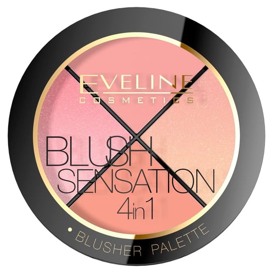 Eveline Cosmetics, Blush Sensation, paleta róży do modelowania twarzy, 12 g Eveline Cosmetics