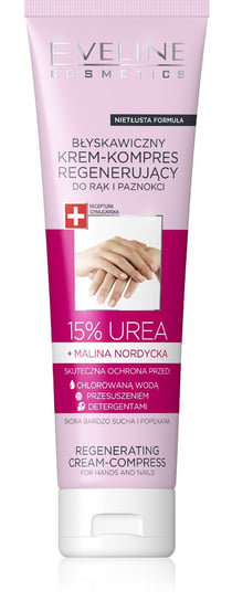 Eveline Cosmetics, błyskawiczny krem-kompres regenerujący do rąk i paznokci 15% Urea, 75 ml Eveline Cosmetics