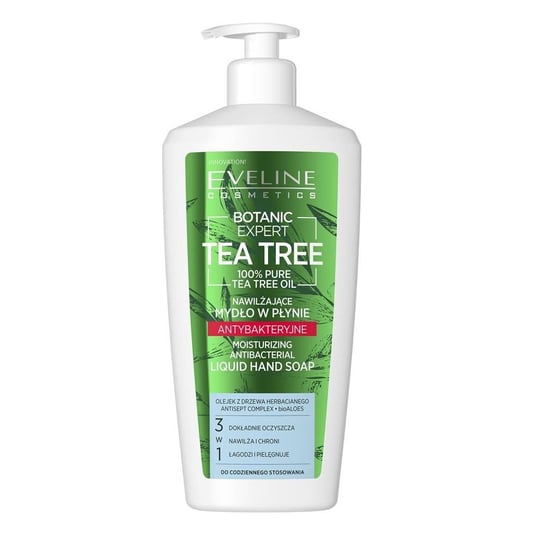 Eveline Cosmetics, Botanic Expert Tea Tree, nawilżające mydło do rąk, 350 ml Eveline Cosmetics