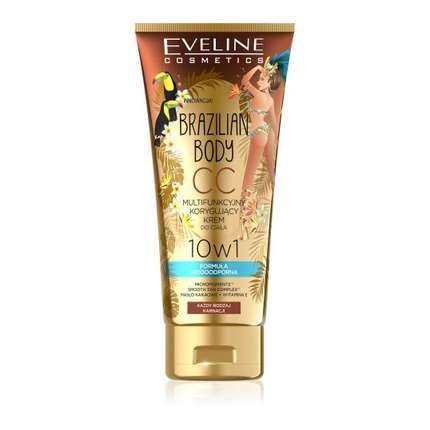 Eveline Cosmetics, Brazilian Body, multifunkcyjny krem korygujący CC 10w1 do ciała, 175 ml Eveline Cosmetics
