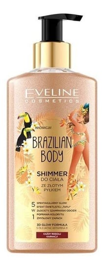 Eveline Cosmetics, Brazilian body shimmer, Balsam do ciała ze złotym pyłkiem, 150 ml Eveline Cosmetics
