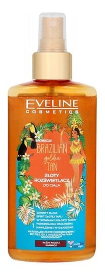 Eveline Cosmetics Brazilian Golden Tan Złoty Rozświetlacz do ciała 5w1 - do każdego rodzaju karnacji 150ml Eveline Cosmetics