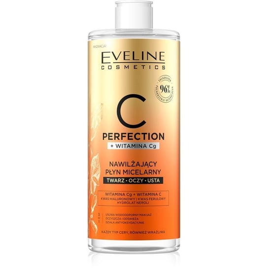 Eveline Cosmetics C Perfection Nawilżający Płyn micelarny 3w1 500ml Eveline Cosmetics