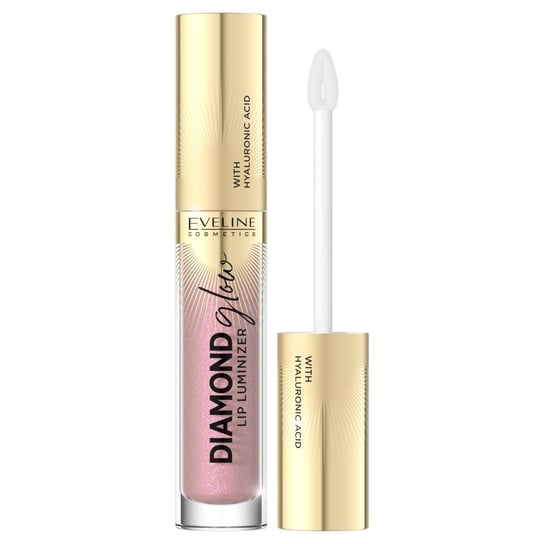 Eveline Cosmetics Diamond Glow Lip Luminizer, Błyszczyk z kwasem hialuronowym nr  4,5 ml Eveline Cosmetics