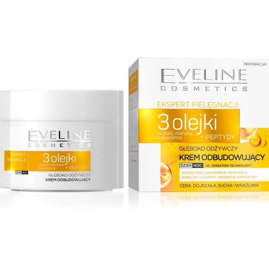 Eveline Cosmetics, Ekspert Pielęgnacji, krem odbudowujący na dzień i noc, 50 ml Eveline Cosmetics