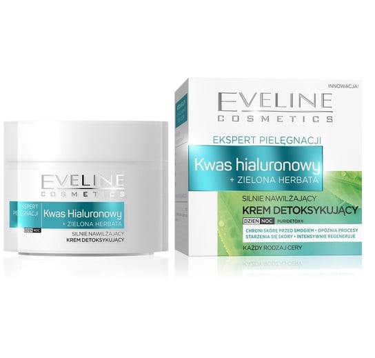 Eveline Cosmetics, Ekspert Pielęgnacji, nawilżający krem detoksykujący na dzień i noc, 50 ml Eveline Cosmetics