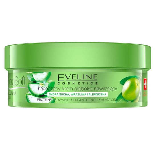 Eveline Cosmetics, Ekstra Soft, łagodzący krem głęboko nawilżający do twarzy i ciała, 175 ml Eveline Cosmetics