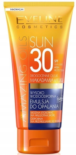 Eveline Cosmetics, Emulsja Do Opalania Spf30, Olejki Makadamia & Kukui, 150 Ml Eveline Cosmetics