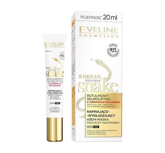 Eveline Cosmetics, Exclusive Snake 50+/70+, krem-maska pod oczy na dzień i noc, 20 ml Eveline Cosmetics