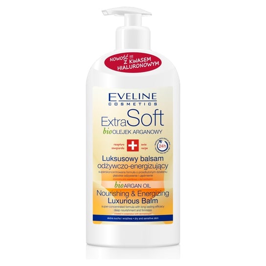 Eveline Cosmetics, Extra Soft Bio, balsam arganowy, 350 ml Eveline Cosmetics