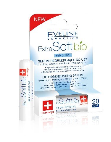 Eveline Cosmetics, Extra Soft Bio, pomadka-serum Sensitive Eveline Cosmetics