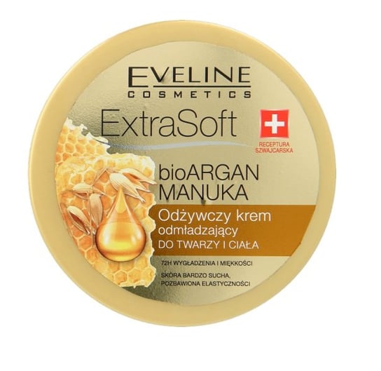 Eveline Cosmetics, Extra Soft, odżywczy krem odmładzający do twarzy i ciała, 175 ml Eveline Cosmetics